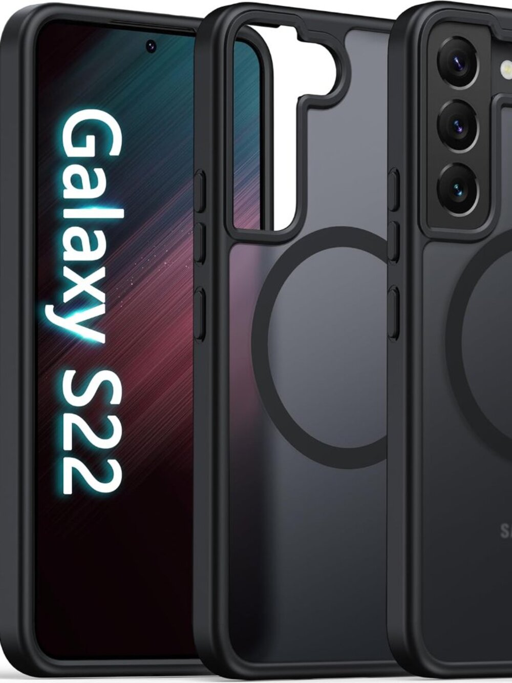 NEW Magnetic for Samsung Galaxy S22 Case Matte Phone Case Slim Fit